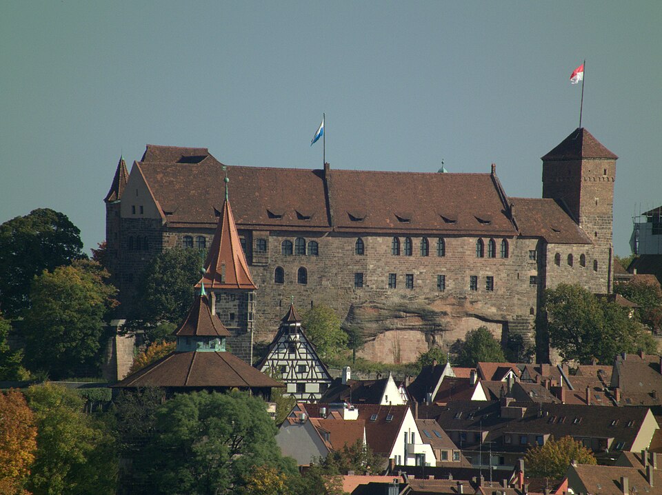 Blick auf die Kaiserburg Nürnberg